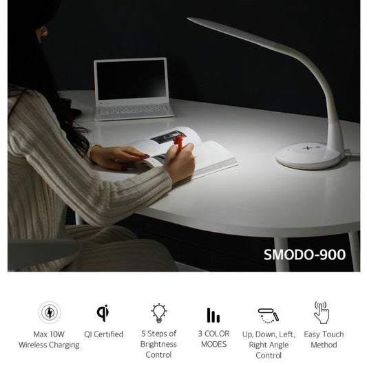 Cordless LED Light Stand with Charging Station - Coolean